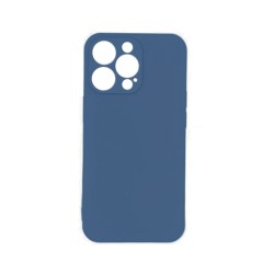 Capa de Silicone Mole para Apple iPhone 12 Pro Azul Capa de Silicone Mole para Apple iPhone 12 Pro Azul